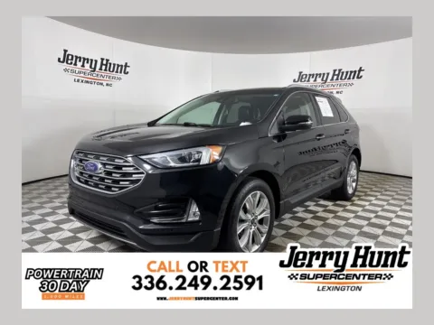 Black 2020 Ford Edge Titanium for sale in Lexington, NC
