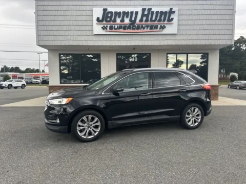 Black 2020 Ford Edge Titanium for sale in Lexington, NC