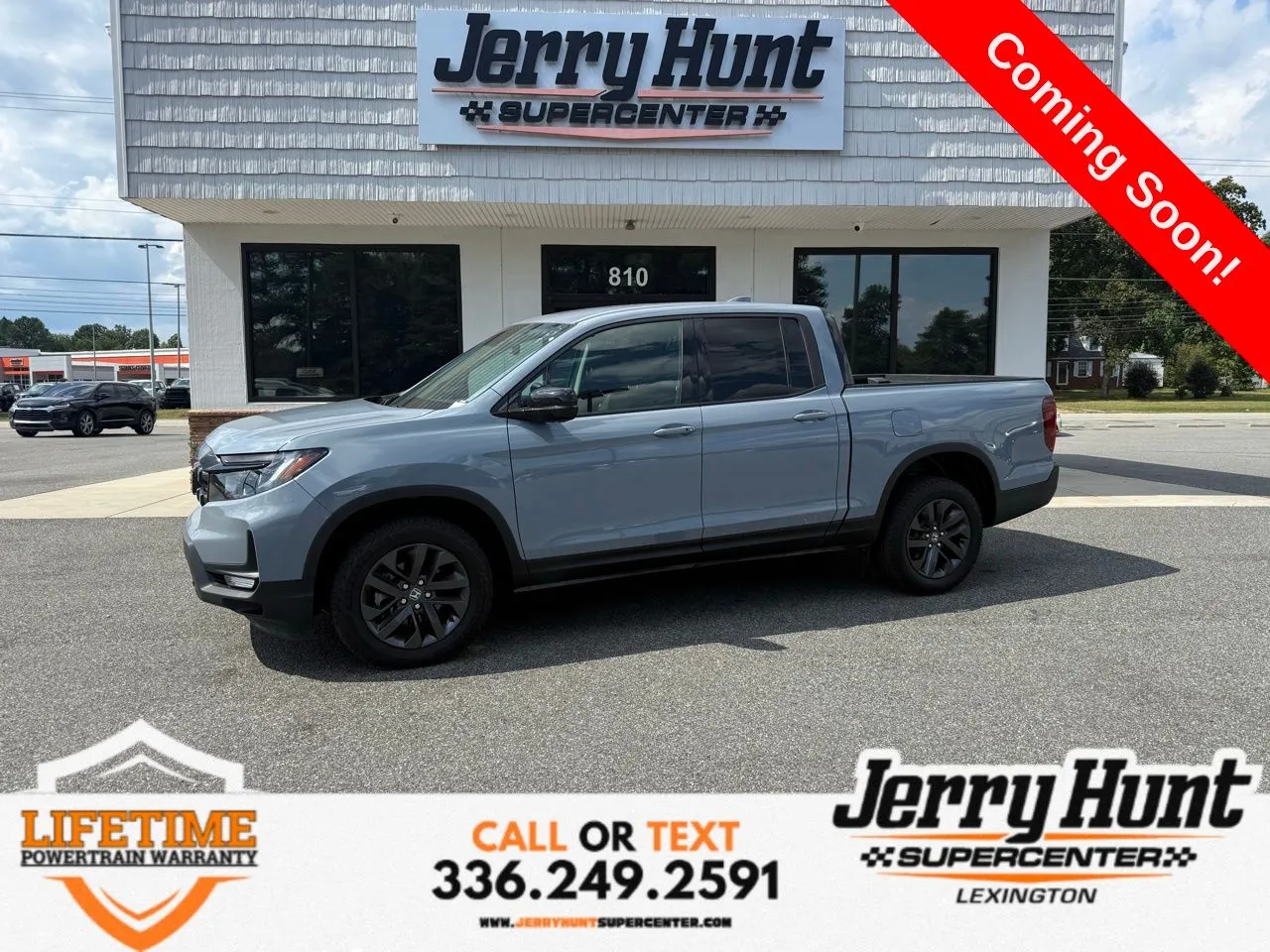 Gray 2025 Honda Ridgeline Sport for sale in Lexington, NC