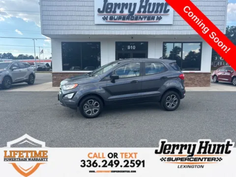 Gray 2022 Ford EcoSport S for sale in Lexington, NC