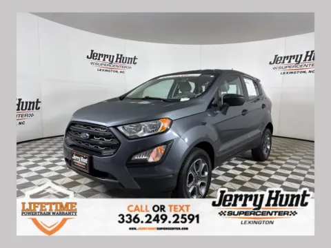 Gray 2022 Ford EcoSport S for sale in Lexington, NC