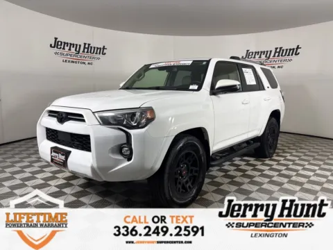 White 2023 Toyota 4Runner SR5 Premium for sale in Lexington, NC