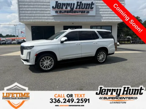 White 2023 Cadillac Escalade Premium Luxury for sale in Lexington, NC