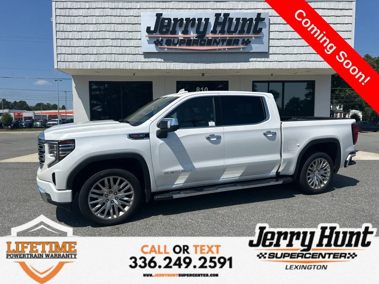White 2022 GMC Sierra 1500 Denali for sale in Lexington, NC