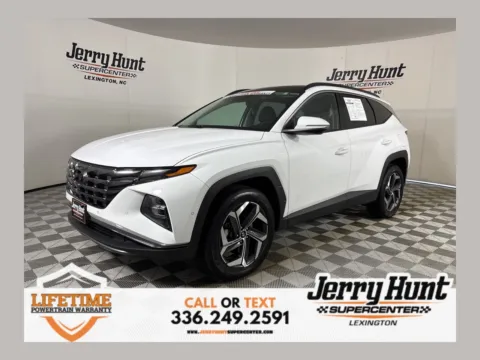 White 2023 Hyundai Tucson Limited for sale in Lexington, NC