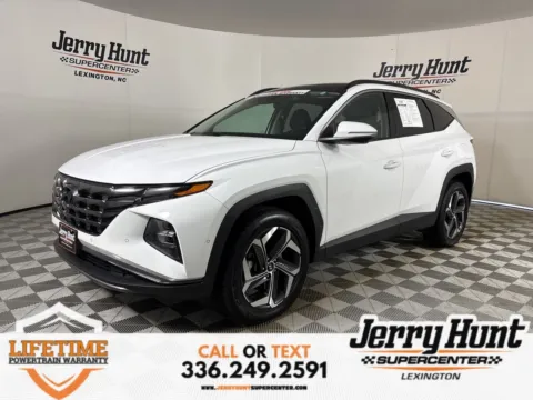 White 2023 Hyundai Tucson Limited for sale in Lexington, NC
