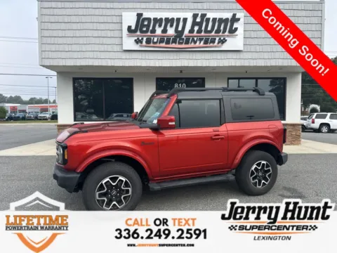 Red 2022 Ford Bronco Outer Banks for sale in Lexington, NC