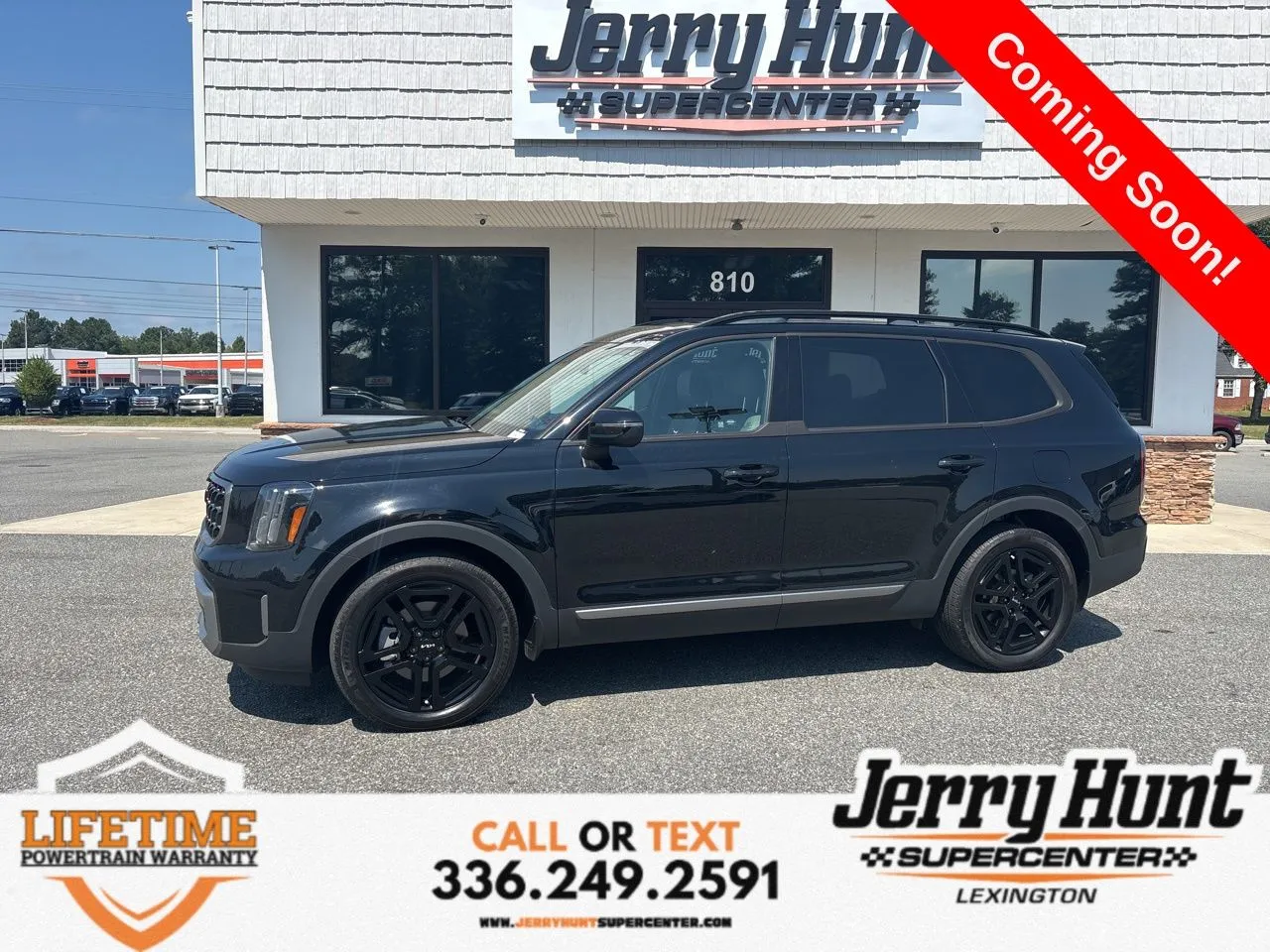 Black 2023 Kia Telluride EX X-Line for sale in Lexington, NC