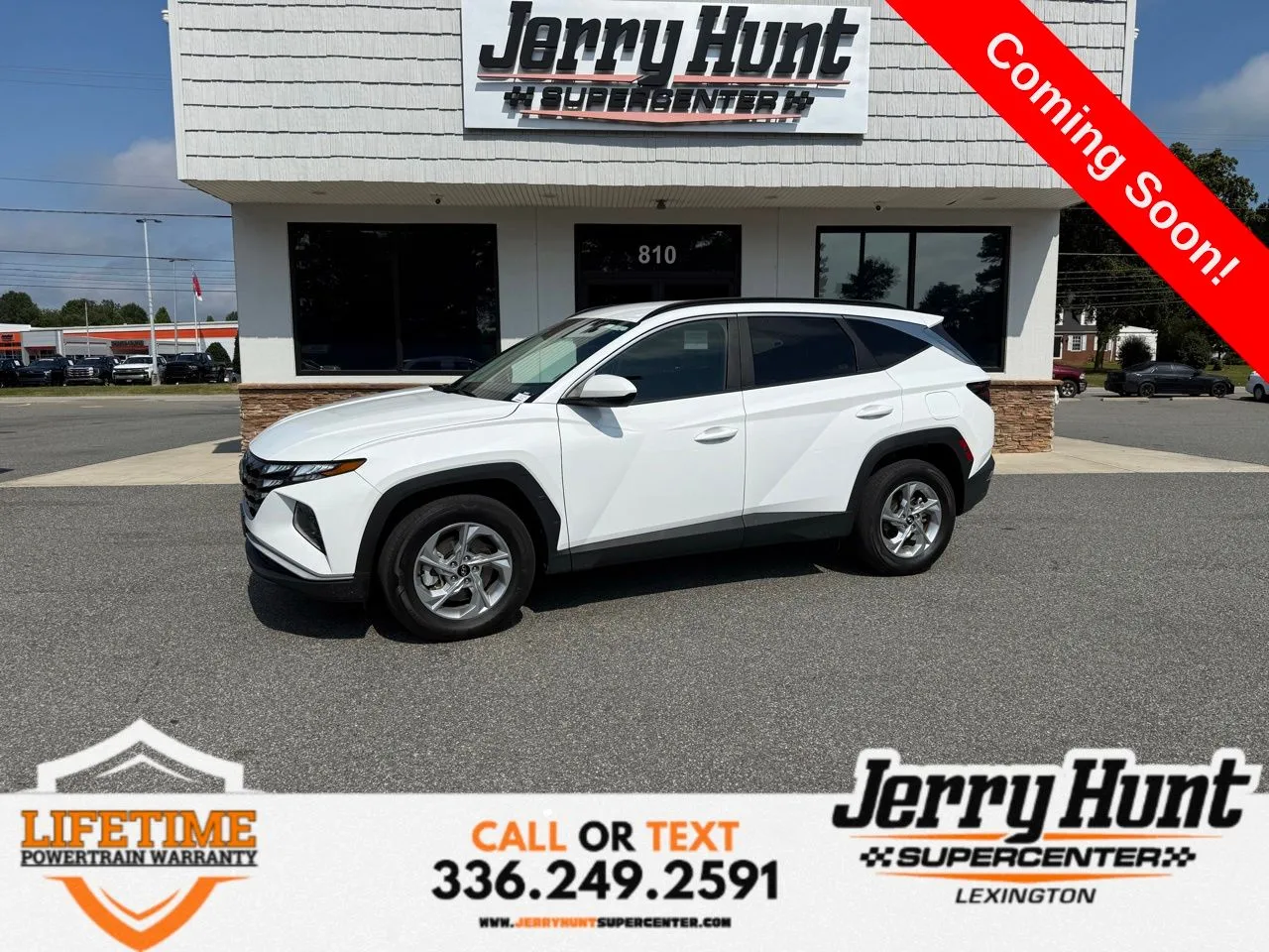 White 2024 Hyundai Tucson SEL for sale in Lexington, NC