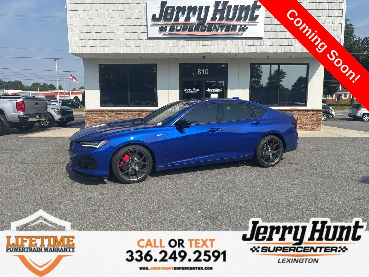 Blue 2022 Acura TLX Type S for sale in Lexington, NC