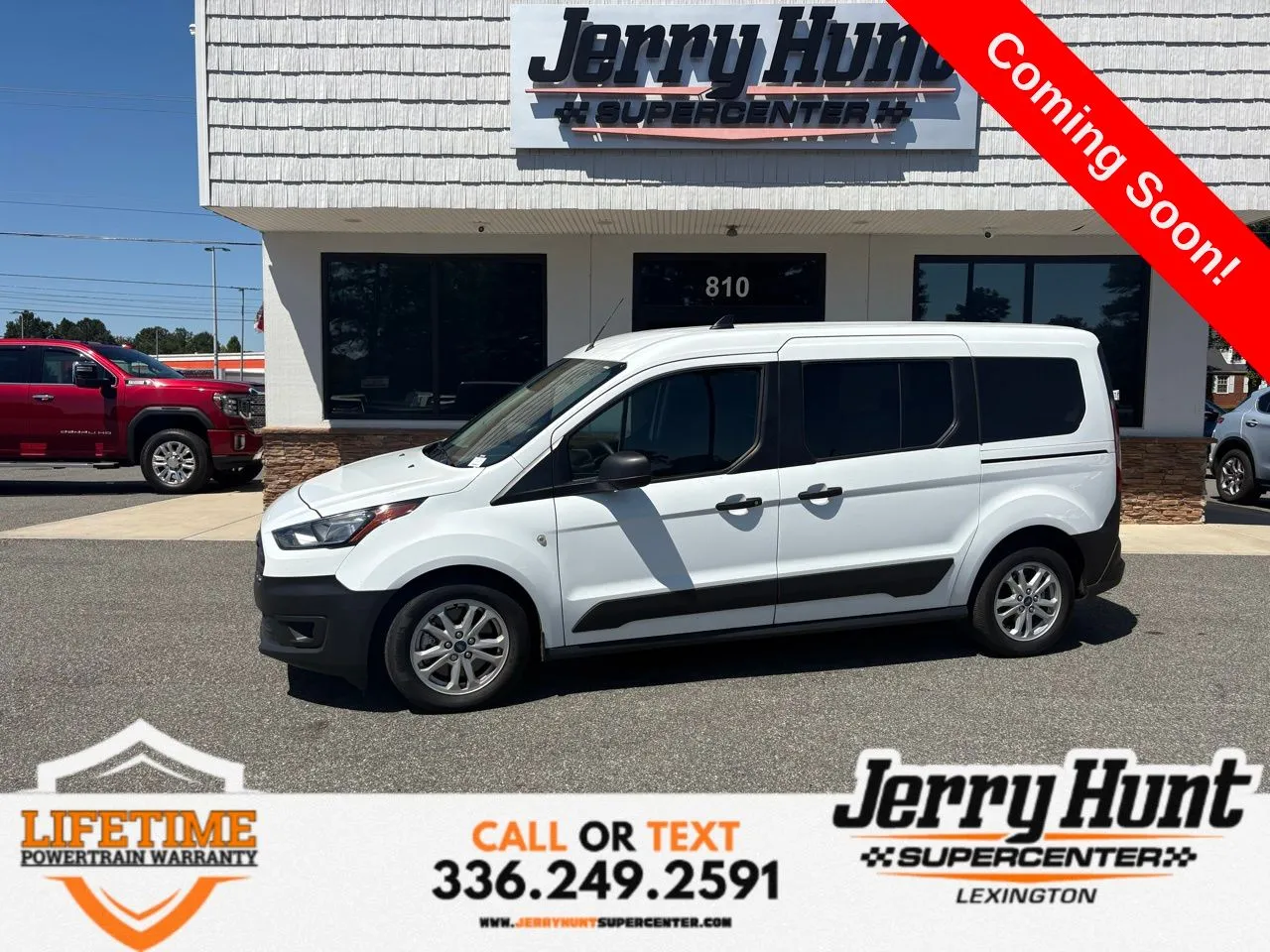 White 2023 Ford Transit Connect XL for sale in Lexington, NC