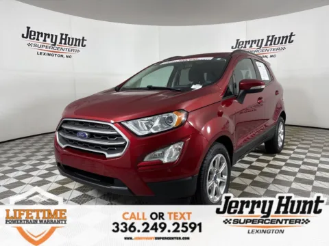 Red 2021 Ford EcoSport SE for sale in Lexington, NC