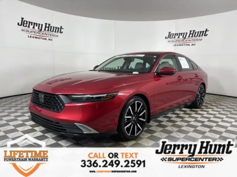 Red 2024 Honda Accord Hybrid Touring for sale in Lexington, NC
