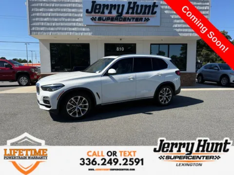 White 2021 BMW X5 xDrive40i for sale in Lexington, NC
