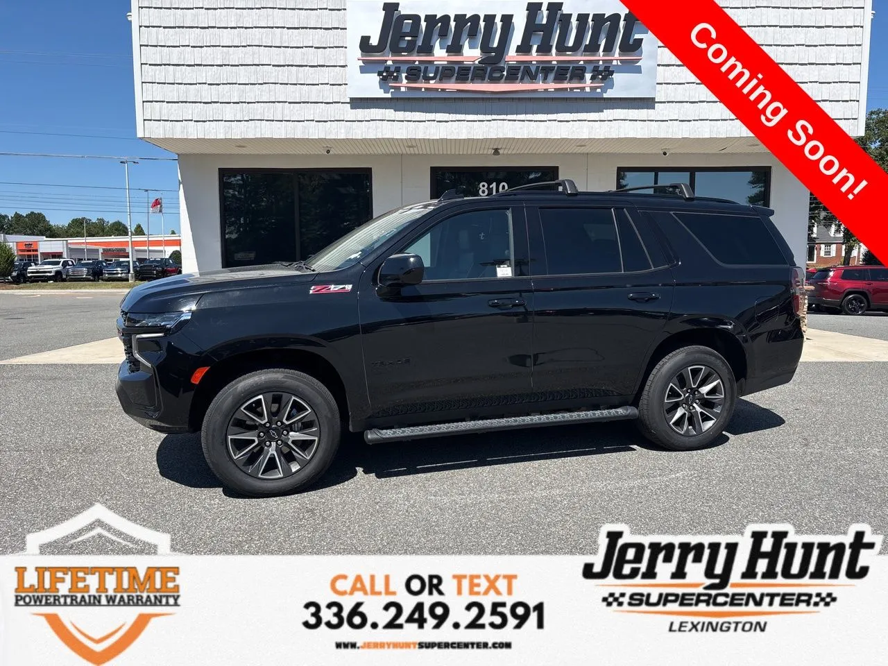 Black 2023 Chevrolet Tahoe Z71 for sale in Lexington, NC