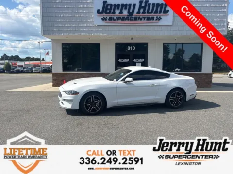 White 2022 Ford Mustang EcoBoost for sale in Lexington, NC