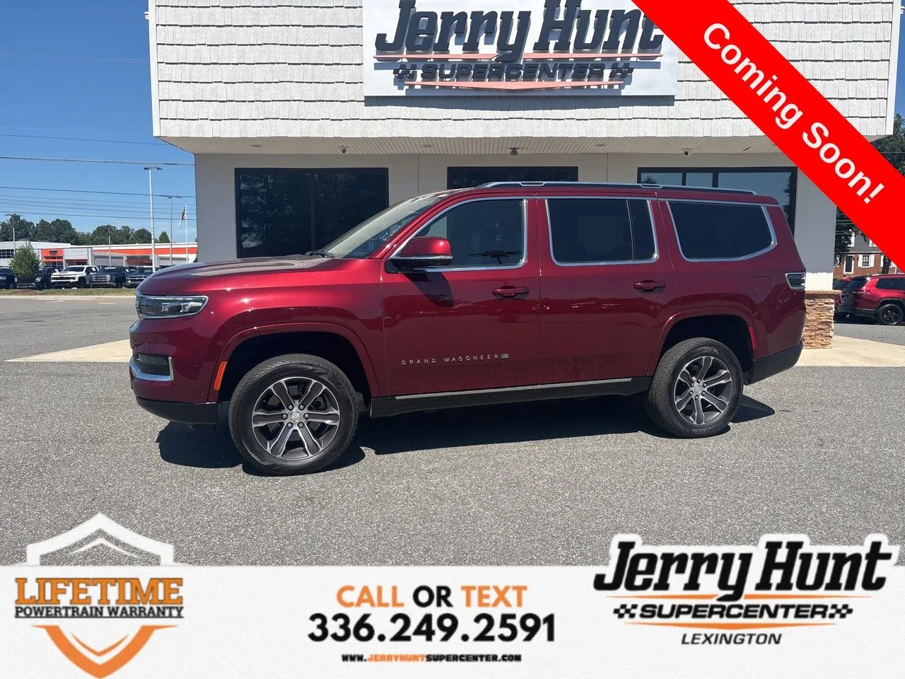 Red 2022 Jeep Grand Wagoneer Series I for sale in Lexington, NC