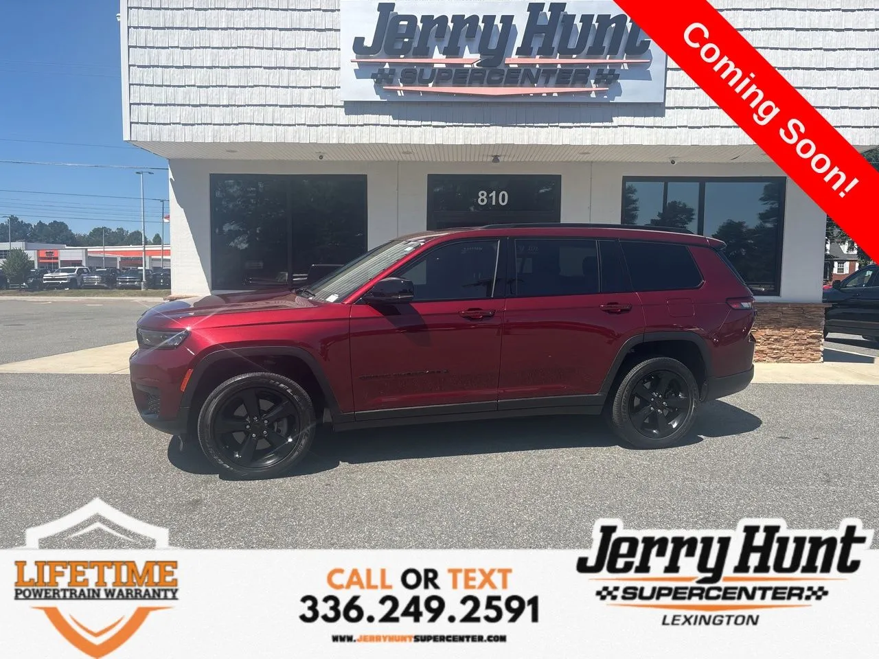 Red 2023 Jeep Grand Cherokee L Altitude for sale in Lexington, NC