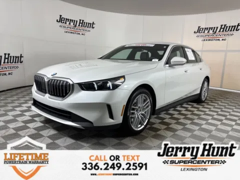 White 2025 BMW 5 Series 530i for sale in Lexington, NC