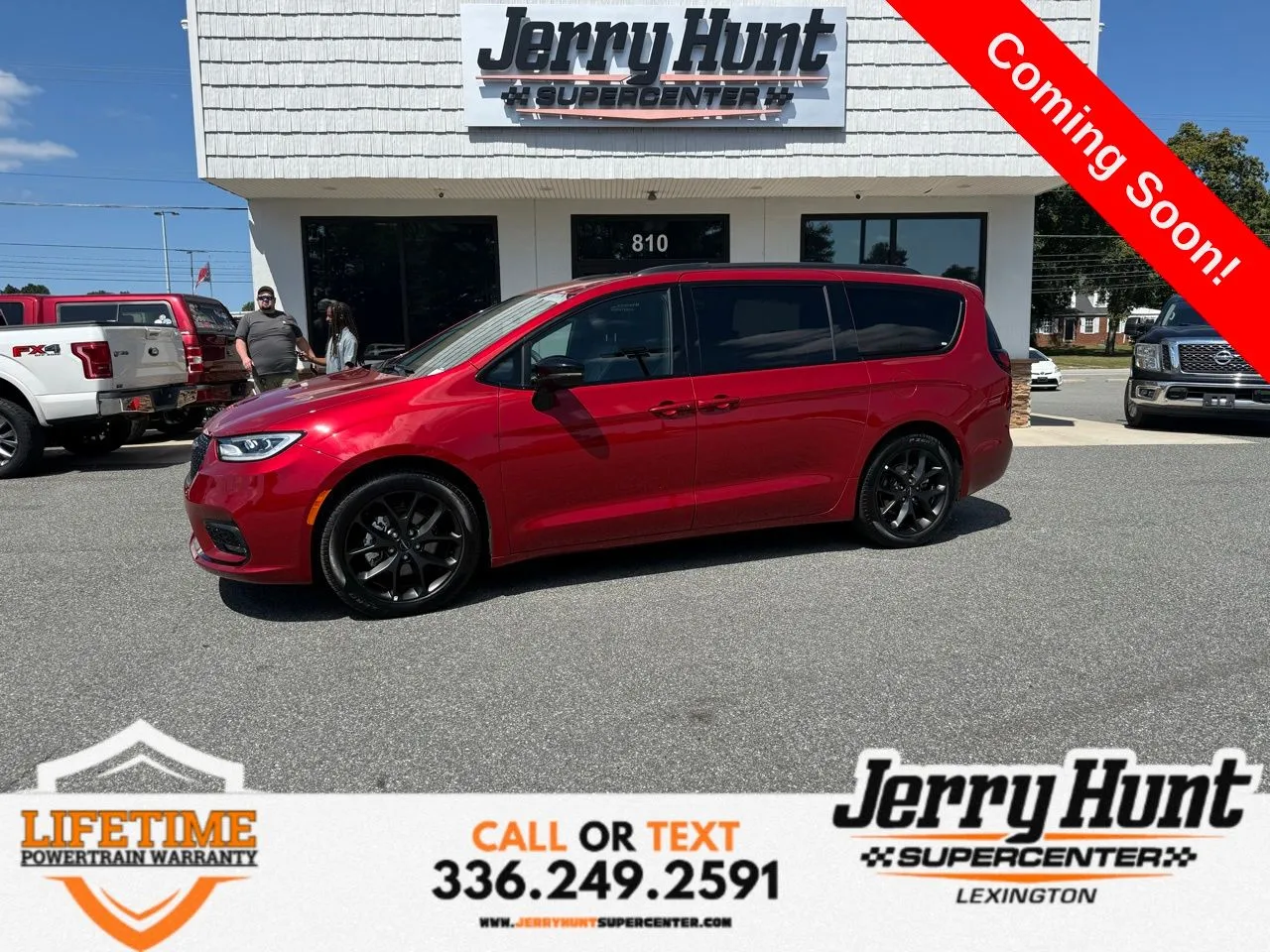 Red 2025 Chrysler Pacifica Limited for sale in Lexington, NC