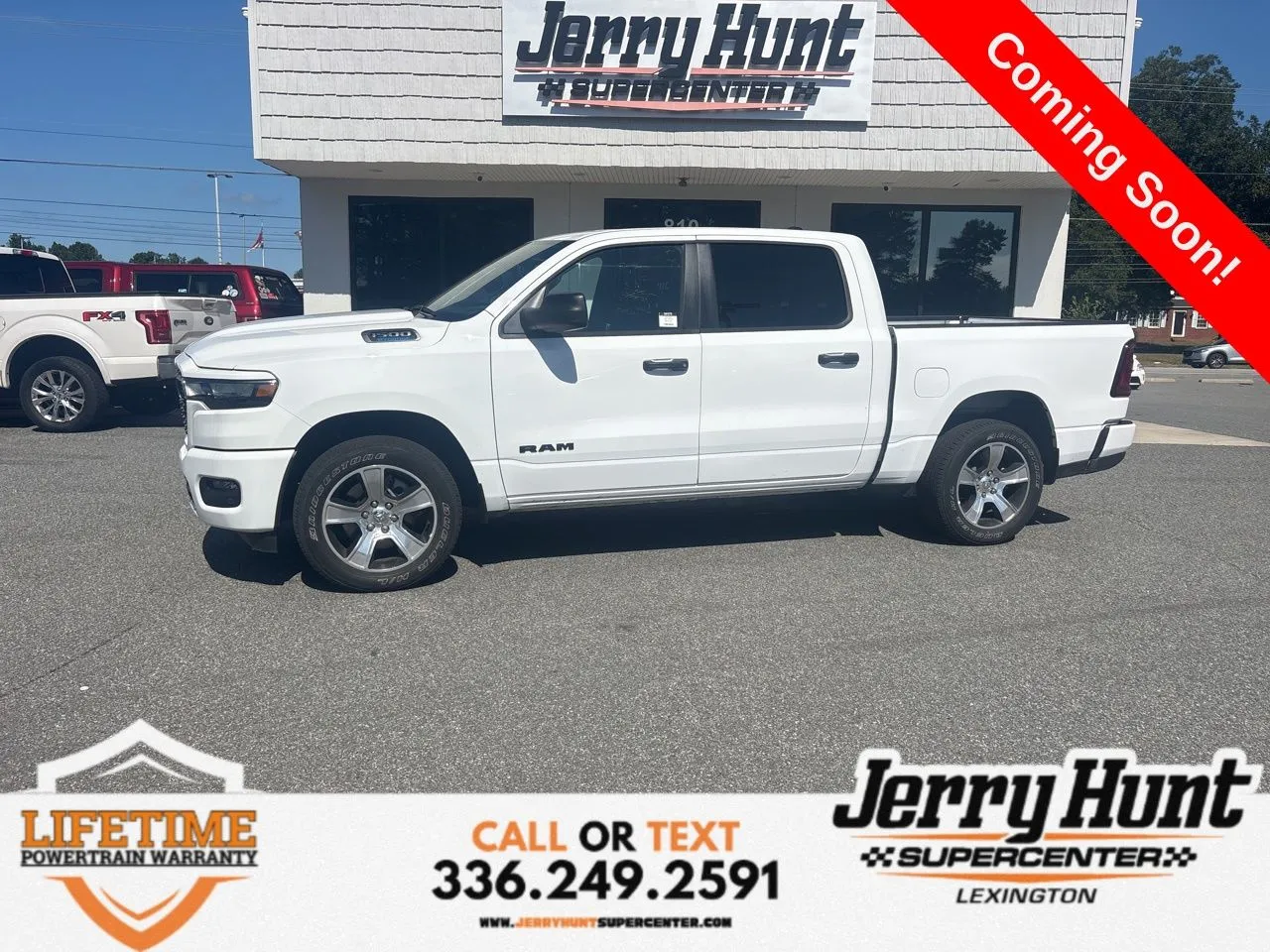 White 2025 Ram 1500 Tradesman for sale in Lexington, NC