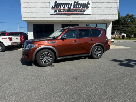 Orange 2020 Nissan Armada SL for sale in Lexington, NC