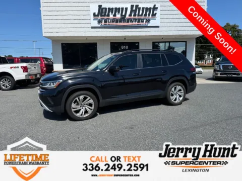 Black 2023 Volkswagen Atlas 3.6L V6 SE w/Technology for sale in Lexington, NC