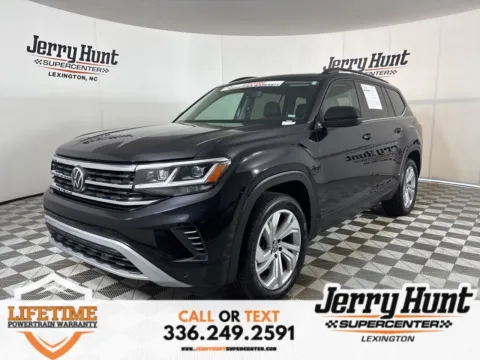 Black 2023 Volkswagen Atlas 3.6L V6 SE w/Technology for sale in Lexington, NC