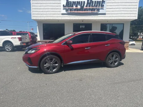 Red 2020 Nissan Murano Platinum for sale in Lexington, NC