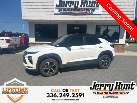 White 2021 Chevrolet TrailBlazer RS for sale in Lexington, NC