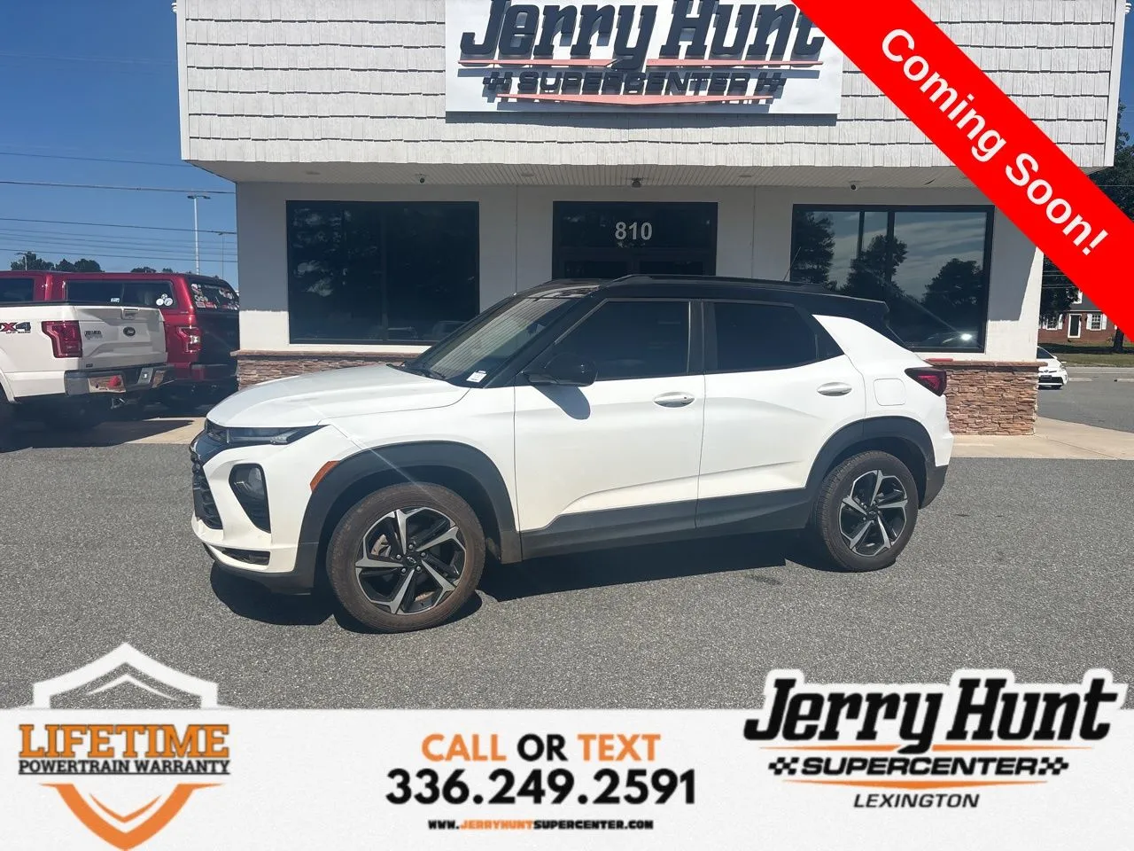 White 2021 Chevrolet TrailBlazer RS for sale in Lexington, NC