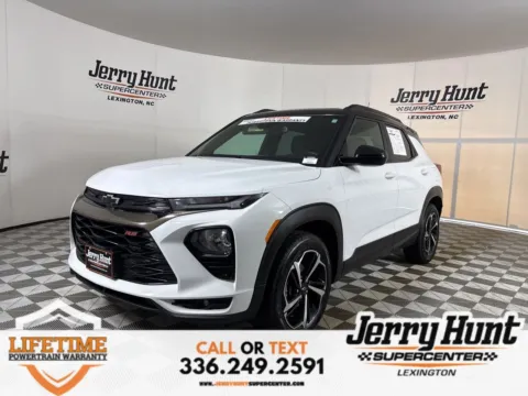White 2021 Chevrolet TrailBlazer RS for sale in Lexington, NC