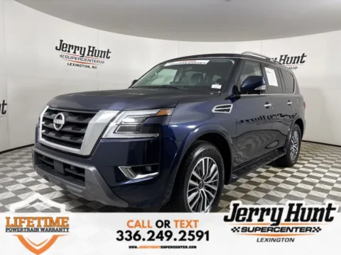 Blue 2024 Nissan Armada SL for sale in Lexington, NC