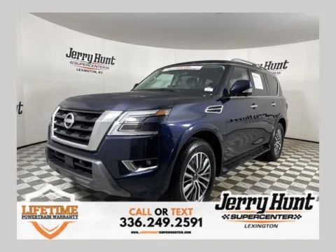 Blue 2024 Nissan Armada SL for sale in Lexington, NC