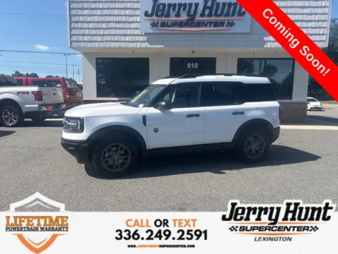 White 2024 Ford Bronco Sport Big Bend for sale in Lexington, NC