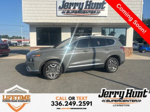 Gray 2022 Hyundai Santa Fe Limited for sale in Lexington, NC