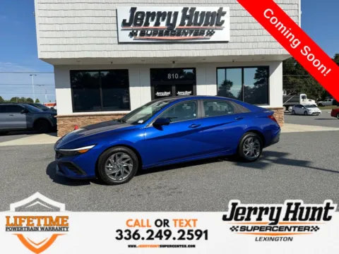Blue 2024 Hyundai Elantra SEL for sale in Lexington, NC