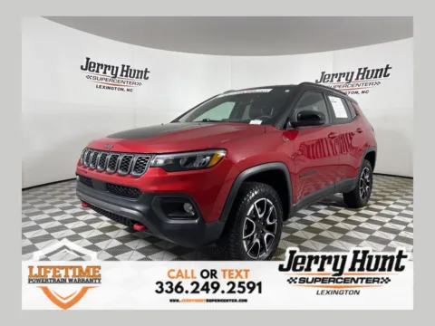 Red 2024 Jeep Compass Trailhawk for sale in Lexington, NC