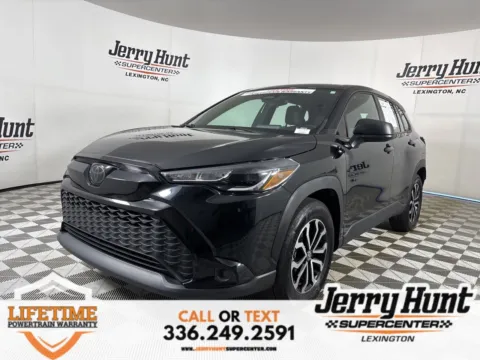 Black 2024 Toyota Corolla Cross Hybrid S for sale in Lexington, NC