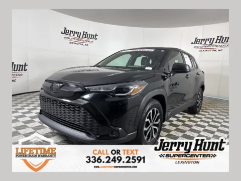 Black 2024 Toyota Corolla Cross Hybrid S for sale in Lexington, NC