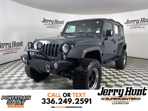 Gray 2017 Jeep Wrangler Unlimited Sport for sale in Lexington, NC