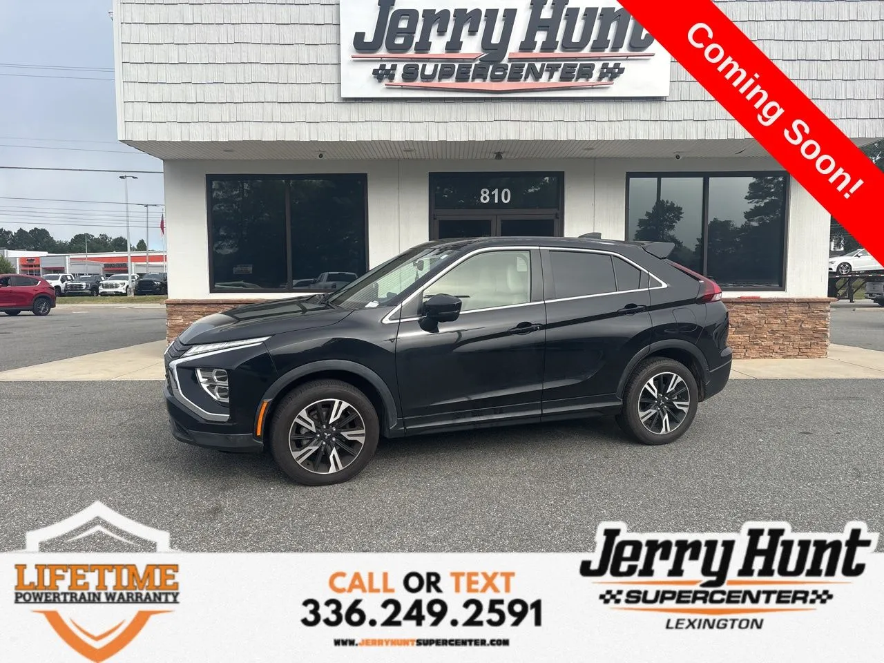 Black 2023 Mitsubishi Eclipse Cross SEL for sale in Lexington, NC