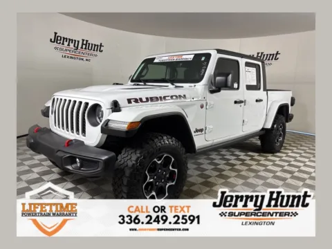 White 2023 Jeep Gladiator Rubicon for sale in Lexington, NC