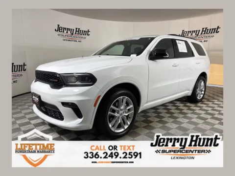White 2023 Dodge Durango GT Plus for sale in Lexington, NC