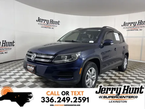 Blue 2016 Volkswagen Tiguan S for sale in Lexington, NC