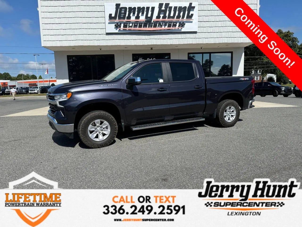 Gray 2022 Chevrolet Silverado 1500 LT for sale in Lexington, NC
