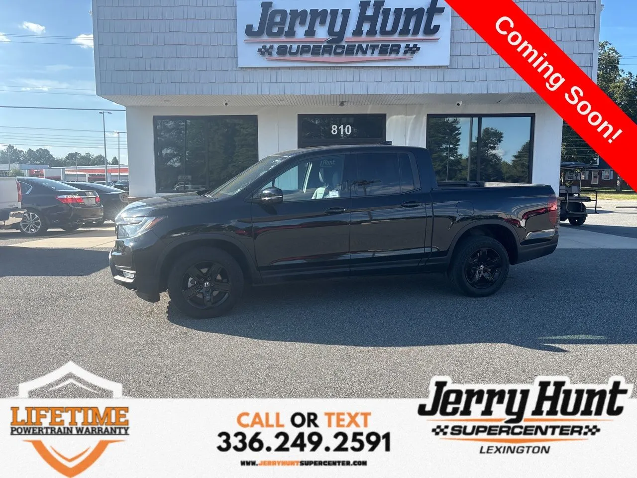 Black 2023 Honda Ridgeline Black Edition for sale in Lexington, NC