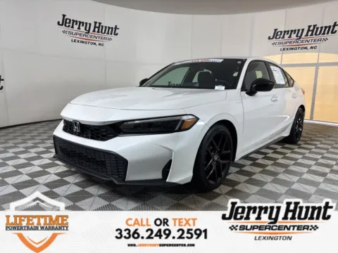 White 2025 Honda Civic Sport for sale in Lexington, NC