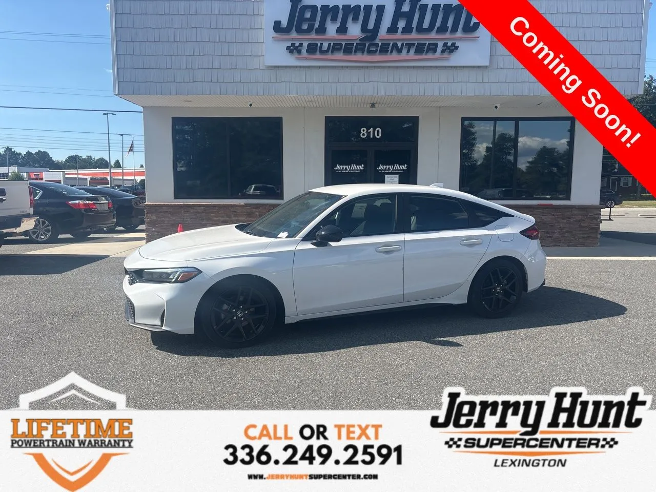 White 2025 Honda Civic Sport for sale in Lexington, NC