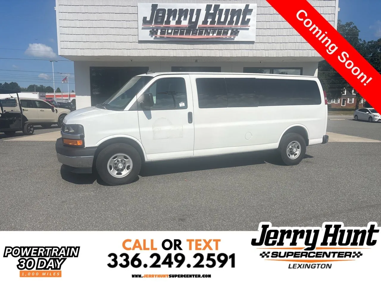 White 2017 Chevrolet Express 3500 LT for sale in Lexington, NC